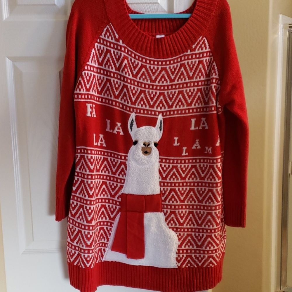 Christmas llama Sweater